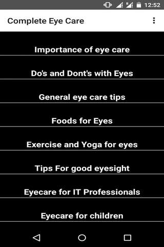 Run android online APK Complete Eye Care from MyAndroid or emulate Complete Eye Care using MyAndroid