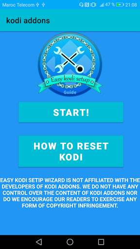 Run android online APK Complete kodi setup wizard (live tv) from MyAndroid or emulate Complete kodi setup wizard (live tv) using MyAndroid