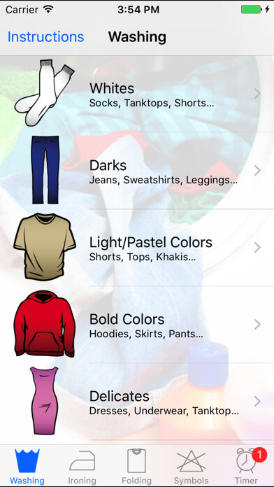 Emulate iPhone app Complete Laundry Care using MyAndroid Emulate iPhone app Complete Laundry Care using MyAndroid