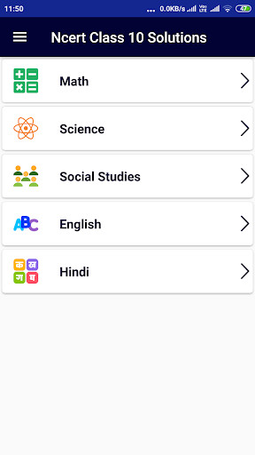 Run android online APK Complete Ncert Solutions For Class 10 from MyAndroid or emulate Complete Ncert Solutions For Class 10 using MyAndroid