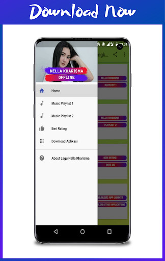 Run android online APK Complete Song Nella Kharisma Offline from MyAndroid or emulate Complete Song Nella Kharisma Offline using MyAndroid