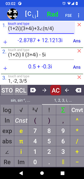 Run android online APK Complex Number Matrix Calc from MyAndroid or emulate Complex Number Matrix Calc using MyAndroid Run android online APK Complex Number Matrix Calc from MyAndroid or emulate Complex Number Matrix Calc using MyAndroid
