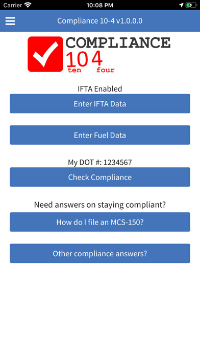 Emulate iPhone app Compliace 10-4 using MyAndroid