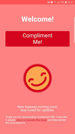 Run android online APK Compliment Me! from MyAndroid or emulate Compliment Me! using MyAndroid Run android online APK Compliment Me! from MyAndroid or emulate Compliment Me! using MyAndroid