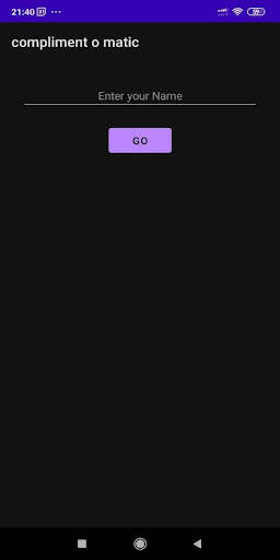 Run android online APK compliment o matic from MyAndroid or emulate compliment o matic using MyAndroid