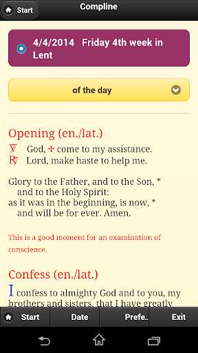Emulate Android APK Compline - Night Prayer Emulate Android APK Compline - Night Prayer
