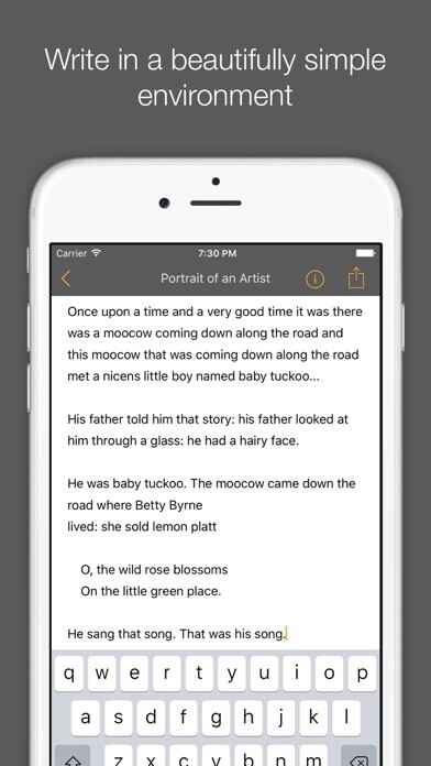 Emulate iPhone app Compo — A Writing App using MyAndroid Emulate iPhone app Compo — A Writing App using MyAndroid
