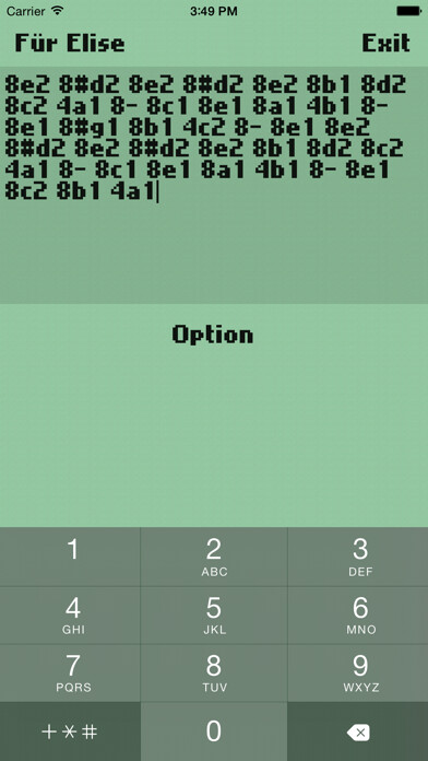 Emulate iPhone app Composer monophonic oldstyle using MyAndroid Emulate iPhone app Composer monophonic oldstyle using MyAndroid