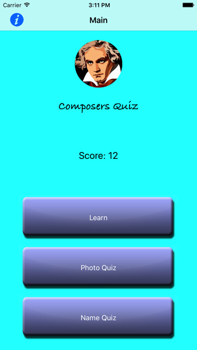 Emulate iPhone app Composers Quiz using MyAndroid Emulate iPhone app Composers Quiz using MyAndroid