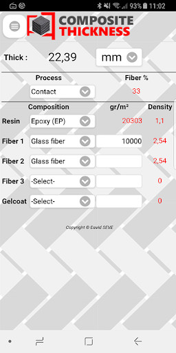 Emulate Android APK Composite Thickness Emulate Android APK Composite Thickness