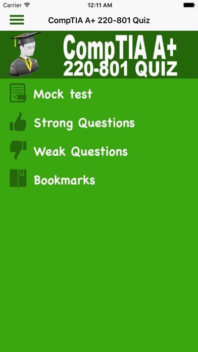 Emulate iPhone app CompTIA A+ 220-801 Exam 1000+ Questions Free using MyAndroid Emulate iPhone app CompTIA A+ 220-801 Exam 1000+ Questions Free using MyAndroid