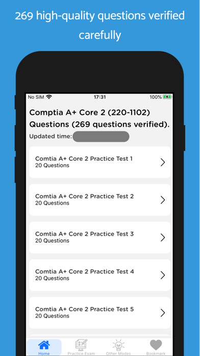 Emulate iPhone app Comptia A+ Core 2 220-1102 using MyAndroid Emulate iPhone app Comptia A+ Core 2 220-1102 using MyAndroid