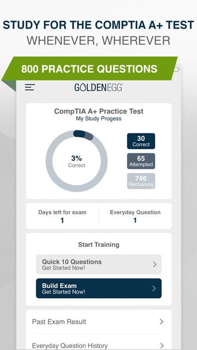 Emulate iPhone app CompTIA A+ Practice Test Pro using MyAndroid Emulate iPhone app CompTIA A+ Practice Test Pro using MyAndroid