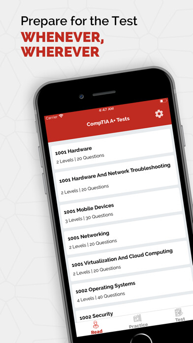 Emulate iPhone app CompTIA A+ Practice Tests using MyAndroid Emulate iPhone app CompTIA A+ Practice Tests using MyAndroid