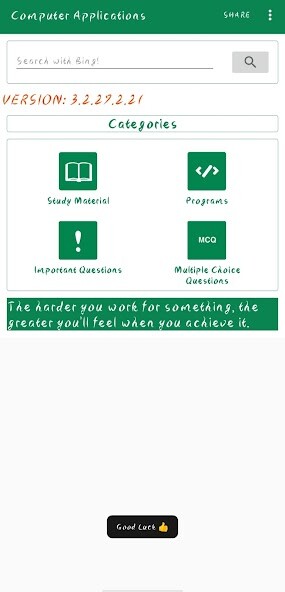 Run android online APK Computer Applications (Study Material) from MyAndroid or emulate Computer Applications (Study Material) using MyAndroid