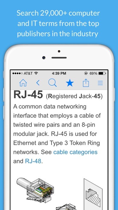 Emulate iPhone app Computer Dictionary by Farlex using MyAndroid Emulate iPhone app Computer Dictionary by Farlex using MyAndroid