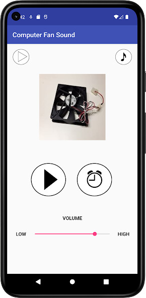 Emulate Android APK Computer Fan Sound