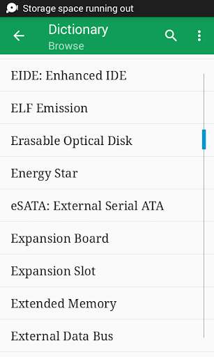 Run android online APK Computer Hardware Dictionary Offline from MyAndroid or emulate Computer Hardware Dictionary Offline using MyAndroid