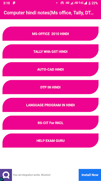 Run android online APK Computer hindi notes(Ms office, Tally, Auto-Card) from MyAndroid or emulate Computer hindi notes(Ms office, Tally, Auto-Card) using MyAndroid Run android online APK Computer hindi notes(Ms office, Tally, Auto-Card) from MyAndroid or emulate Computer hindi notes(Ms office, Tally, Auto-Card) using MyAndroid