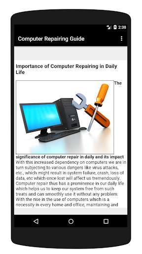 Run android online APK Computer Repairing Guide from MyAndroid or emulate Computer Repairing Guide using MyAndroid