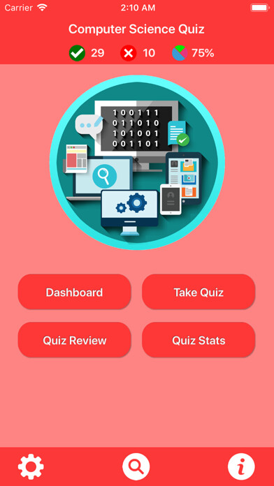 Emulate iPhone app Computer Science Quizzes using MyAndroid Emulate iPhone app Computer Science Quizzes using MyAndroid