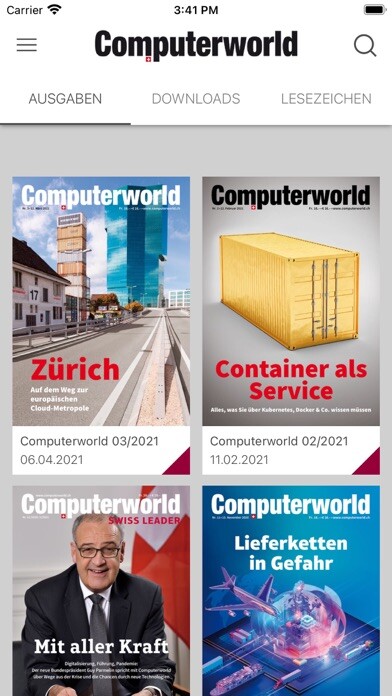 Emulate iPhone app Computerworld Schweiz E-Paper using MyAndroid Emulate iPhone app Computerworld Schweiz E-Paper using MyAndroid