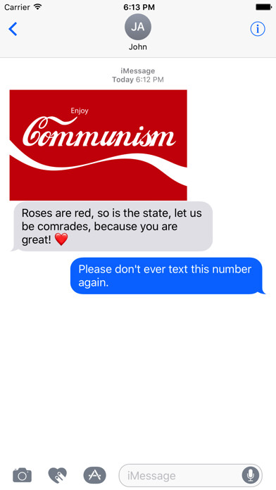 Emulate iPhone app Comrade Stickers using MyAndroid Emulate iPhone app Comrade Stickers using MyAndroid