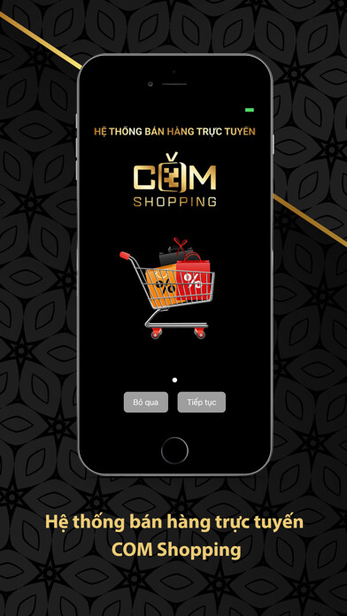 Emulate iPhone app COM Shopping using MyAndroid