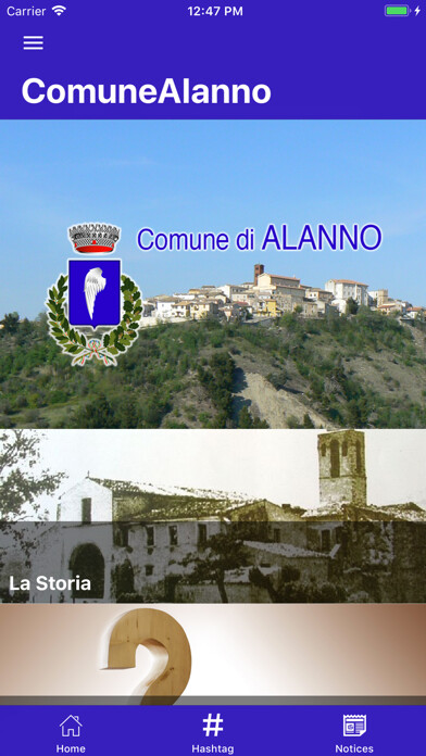 Emulate iPhone app Comune di Alanno using MyAndroid Emulate iPhone app Comune di Alanno using MyAndroid