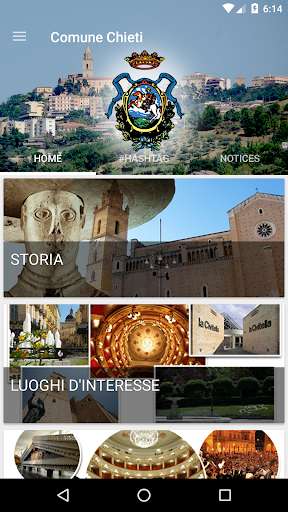 Run android online APK Comune di Chieti from MyAndroid or emulate Comune di Chieti using MyAndroid