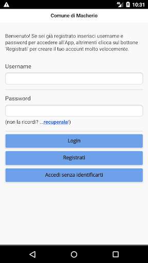 Run android online APK Comune di Macherio from MyAndroid or emulate Comune di Macherio using MyAndroid