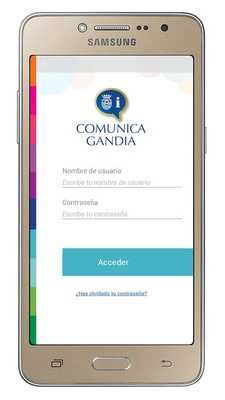 Emulate Android APK Comunica Gandia