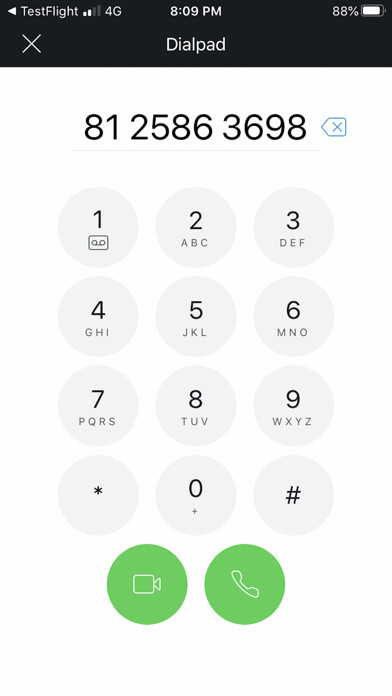 Emulate iPhone app Comunicate Ahora using MyAndroid