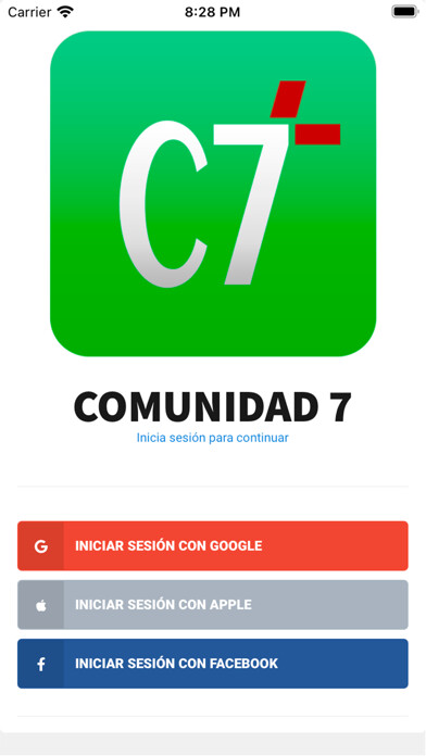 Emulate iPhone app Comunidad7 using MyAndroid Emulate iPhone app Comunidad7 using MyAndroid