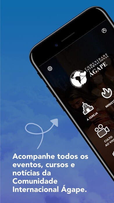 Emulate iPhone app COMUNIDADE INTERNACIONAL ÁGAPE using MyAndroid Emulate iPhone app COMUNIDADE INTERNACIONAL ÁGAPE using MyAndroid