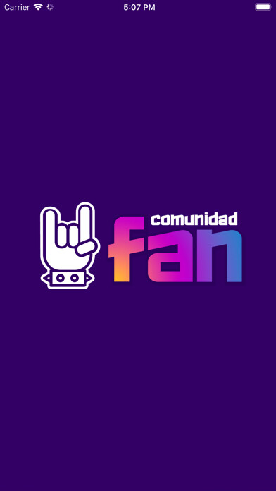 Emulate iPhone app Comunidad Fan using MyAndroid