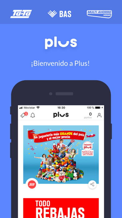 Emulate iPhone app Comunidad Plus using MyAndroid
