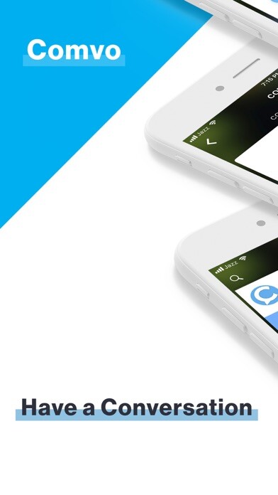 Emulate iPhone app Comvo - Speak Your Mind using MyAndroid