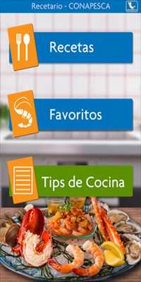 Emulate Android APK CONAPESCA Recetario