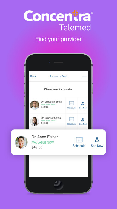 Emulate iPhone app Concentra Telemedicine using MyAndroid Emulate iPhone app Concentra Telemedicine using MyAndroid