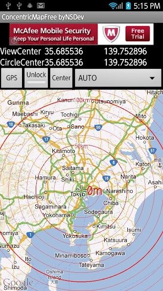 Run android online APK ConcentricMapFree byNSDev from MyAndroid or emulate ConcentricMapFree byNSDev using MyAndroid