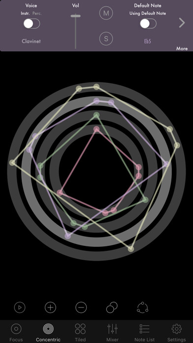 Emulate iPhone app Concentric Rhythm using MyAndroid Emulate iPhone app Concentric Rhythm using MyAndroid