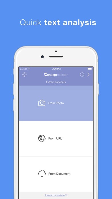 Emulate iPhone app Conceptmeister Free - document summarizer and, concepts extractor using MyAndroid Emulate iPhone app Conceptmeister Free - document summarizer and, concepts extractor using MyAndroid