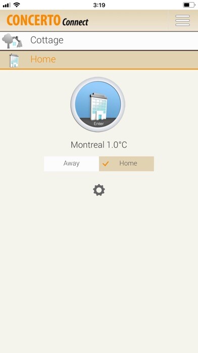 Emulate iPhone app CONCERTO Connect by Flextherm using MyAndroid Emulate iPhone app CONCERTO Connect by Flextherm using MyAndroid