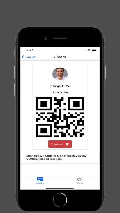 Emulate iPhone app CONCIERGEpad · Mobile using MyAndroid