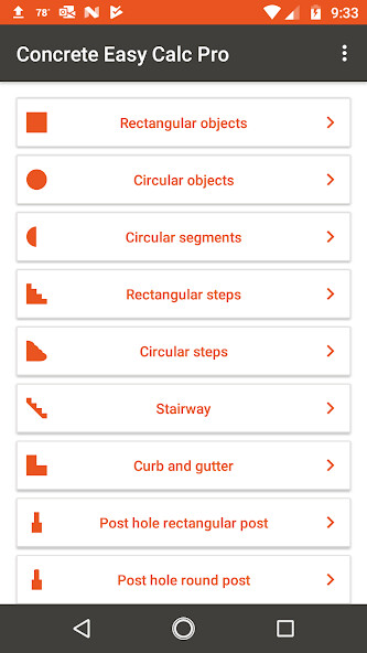 Run android online APK Concrete Easy Calc Pro from MyAndroid or emulate Concrete Easy Calc Pro using MyAndroid Run android online APK Concrete Easy Calc Pro from MyAndroid or emulate Concrete Easy Calc Pro using MyAndroid