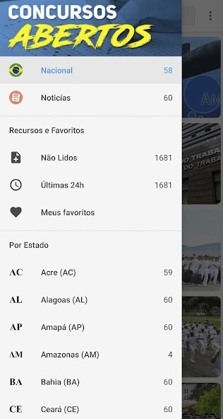 Run android online APK Concursos Públicos Abertos from MyAndroid or emulate Concursos Públicos Abertos using MyAndroid