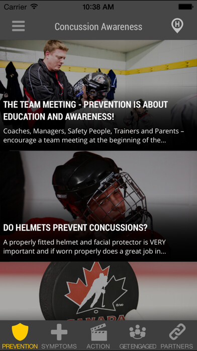 Emulate iPhone app Concussion Awareness using MyAndroid Emulate iPhone app Concussion Awareness using MyAndroid