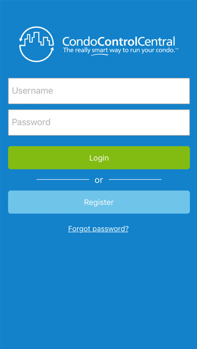 Emulate iPhone app Condo Control App using MyAndroid