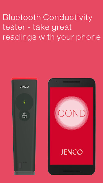 Emulate Android APK Conductivity Basic for Jenco Wand EC110B
